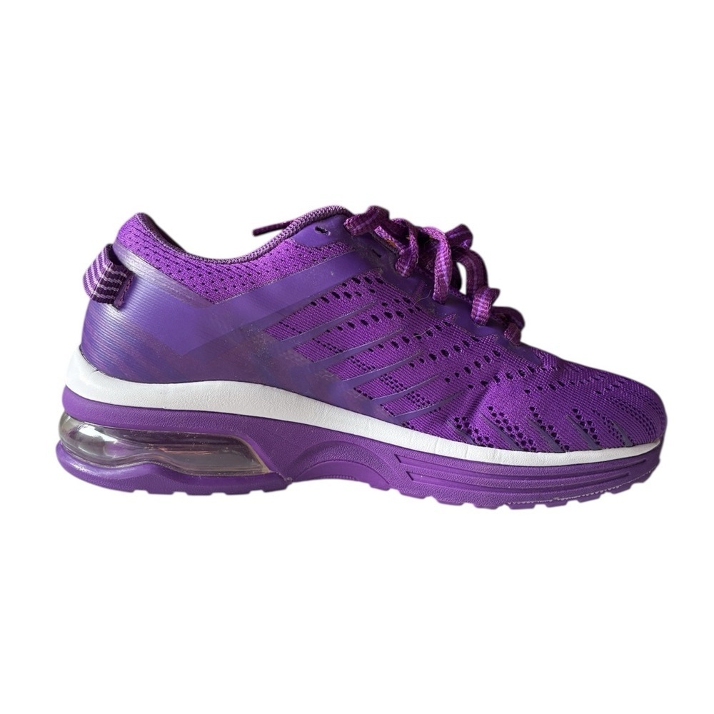 STQ Lightweight Air Cushion Shoes, Road Running w/ Arch Support Dark Purple 5.5 - Picture 3 of 13